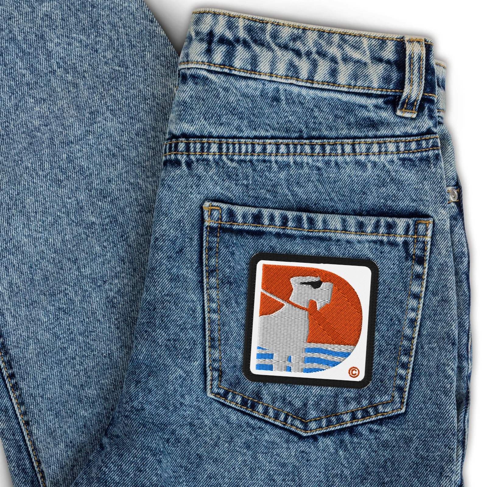 Jack Russell Terrier Doog Walker Icon Patch - Image 4