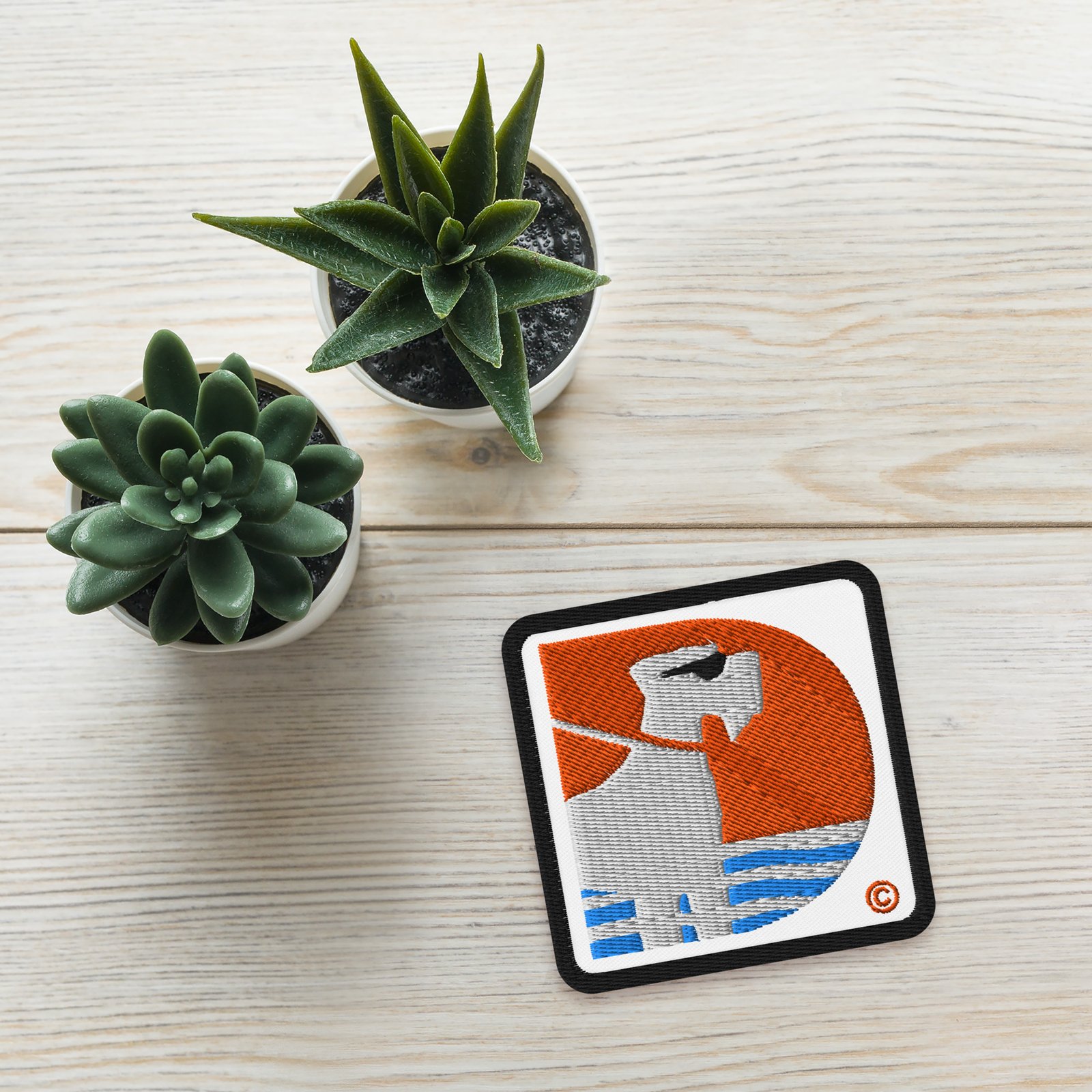Jack Russell Terrier Doog Walker Icon Patch - Image 3