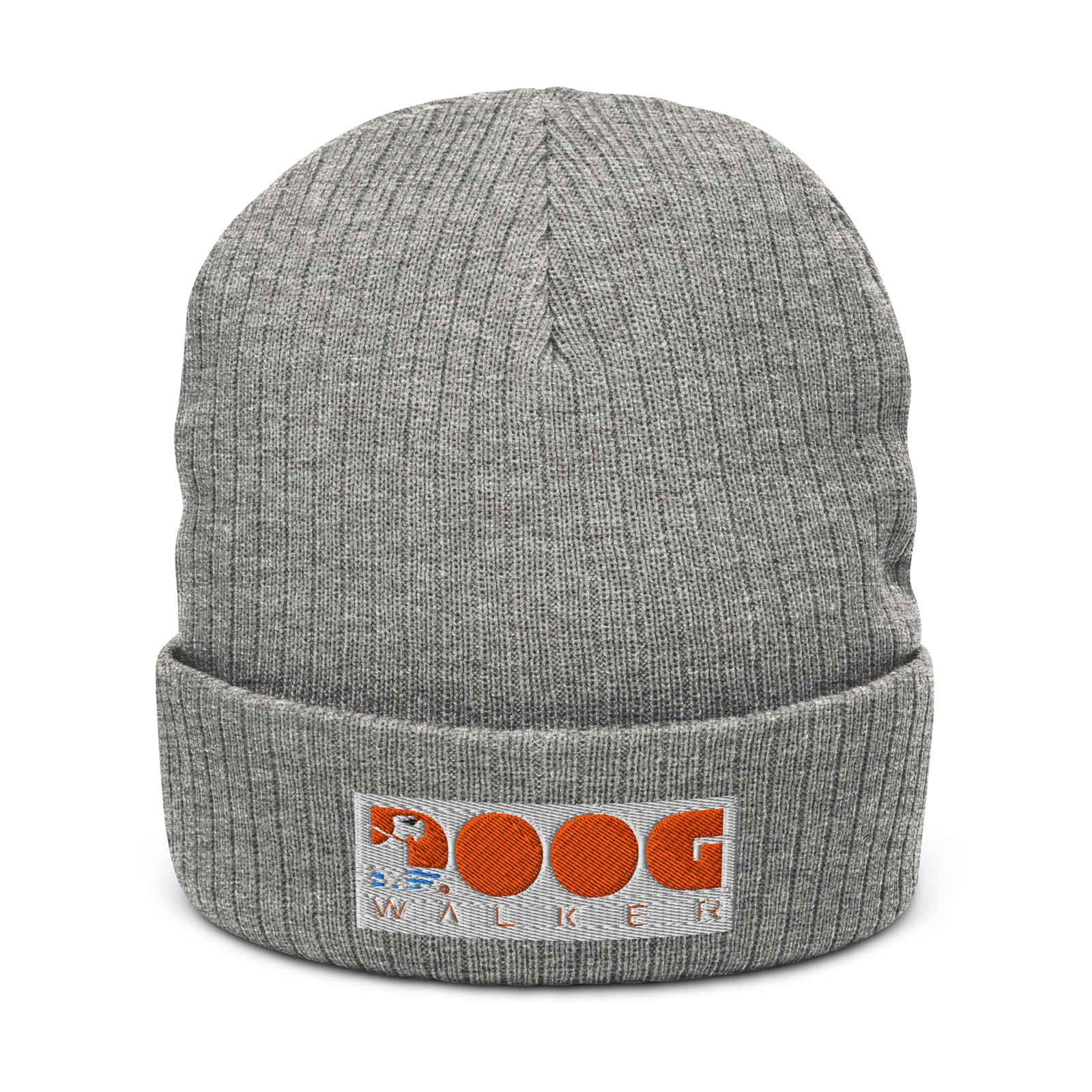 Schnauzer Ribbed Knit Beanie