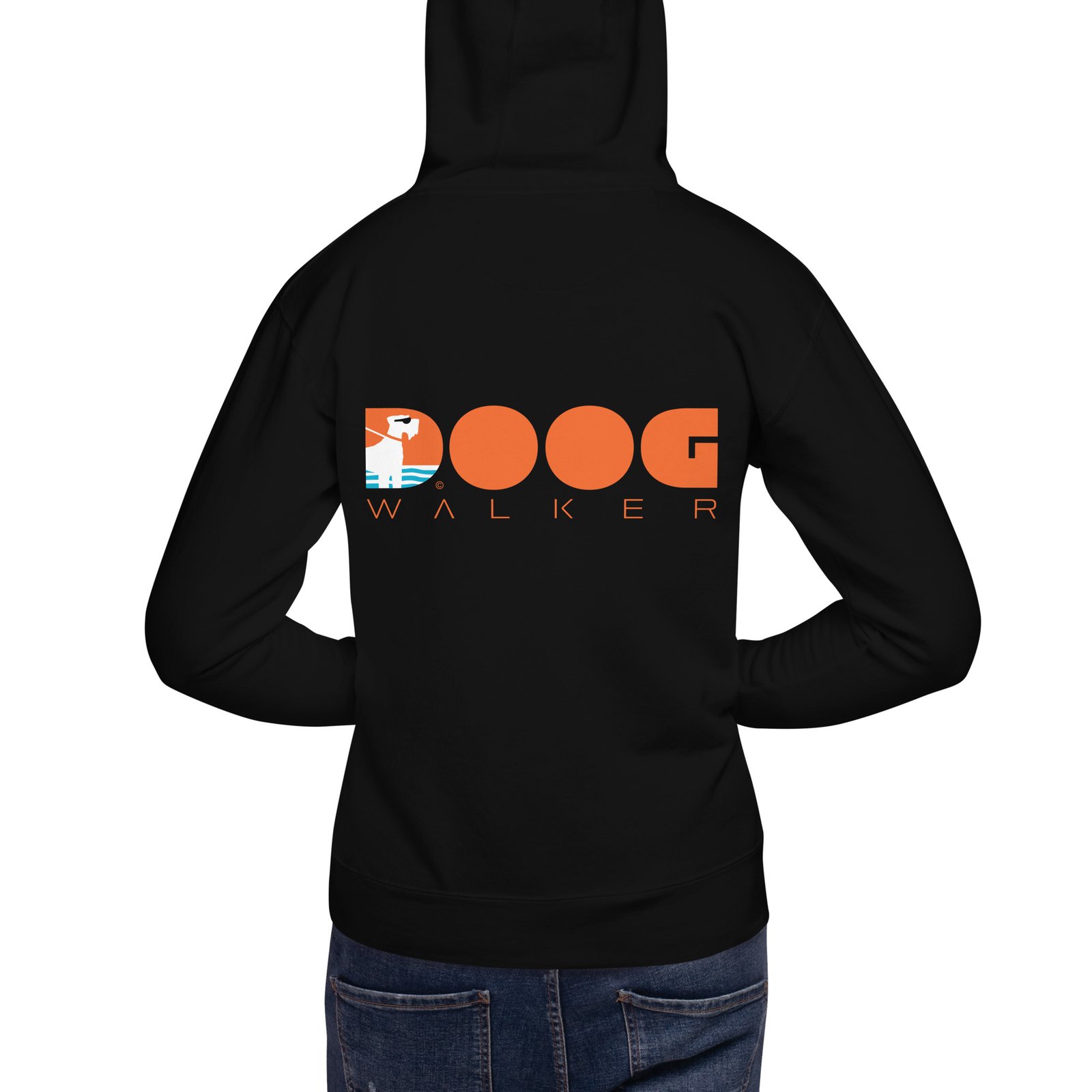 Newfoundland Doog Walker Logo Hoodie - Image 6