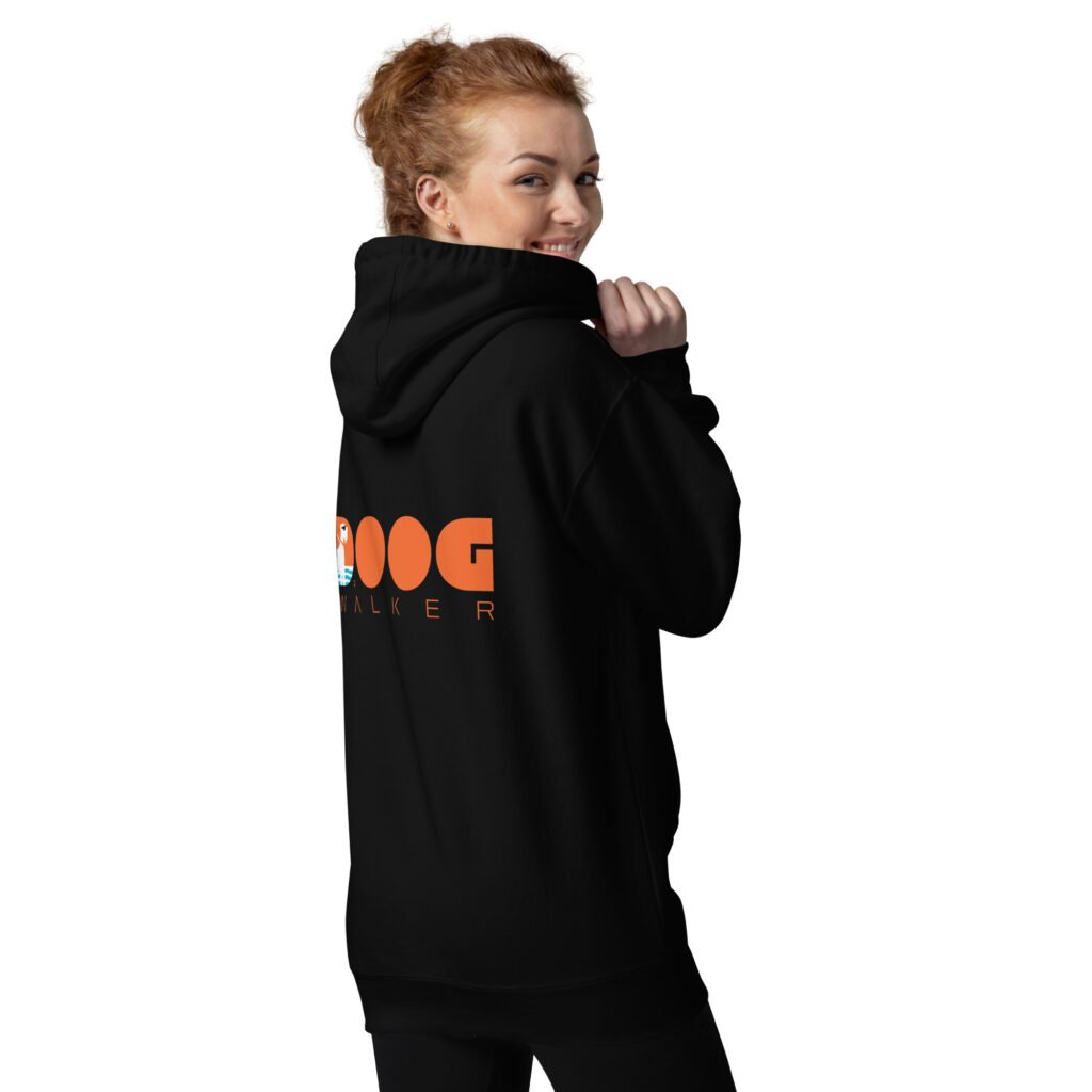 Newfoundland Doog Walker Logo Hoodie