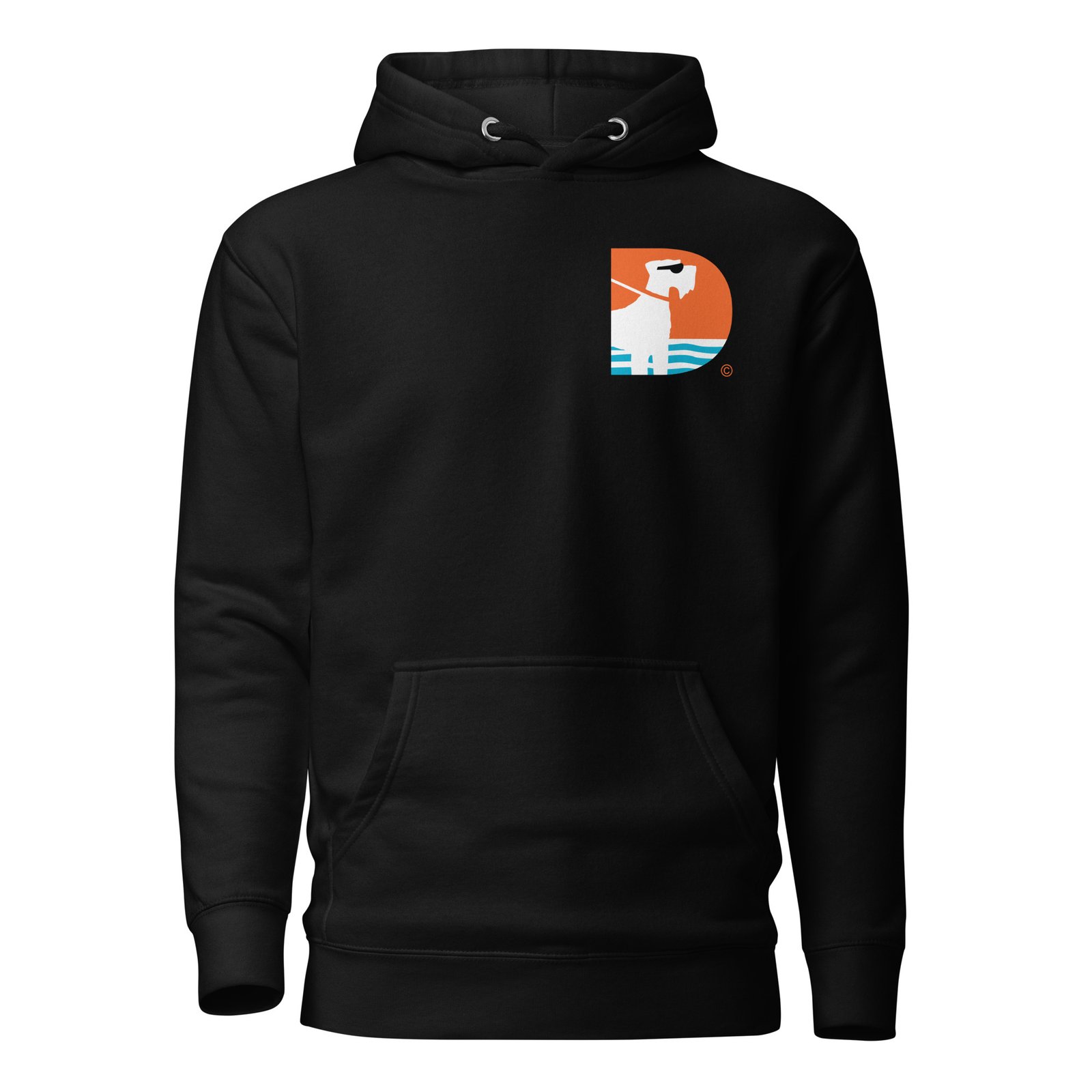Newfoundland Doog Walker Logo Hoodie - Image 2
