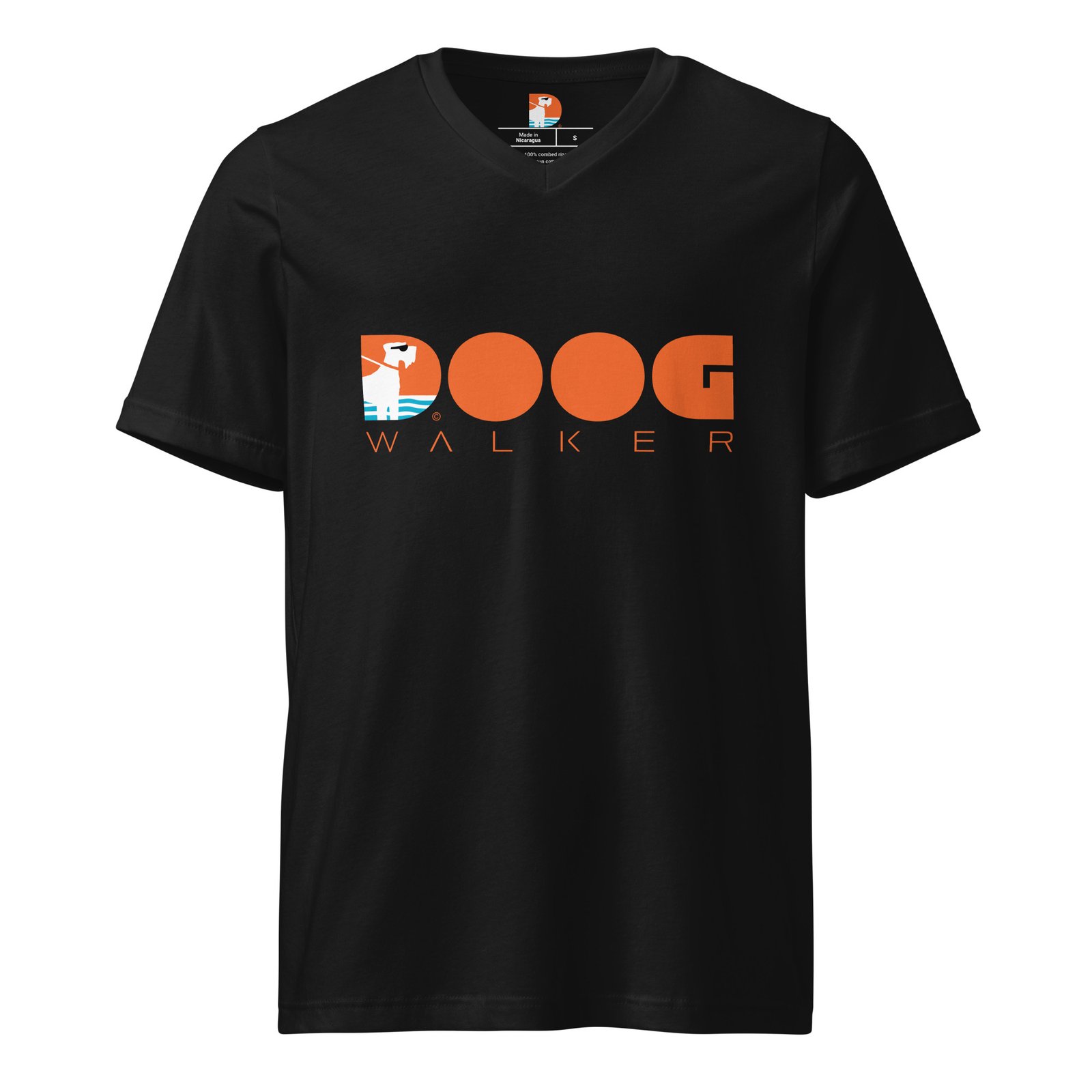 Doberman V-Neck T-Shirt - Image 2