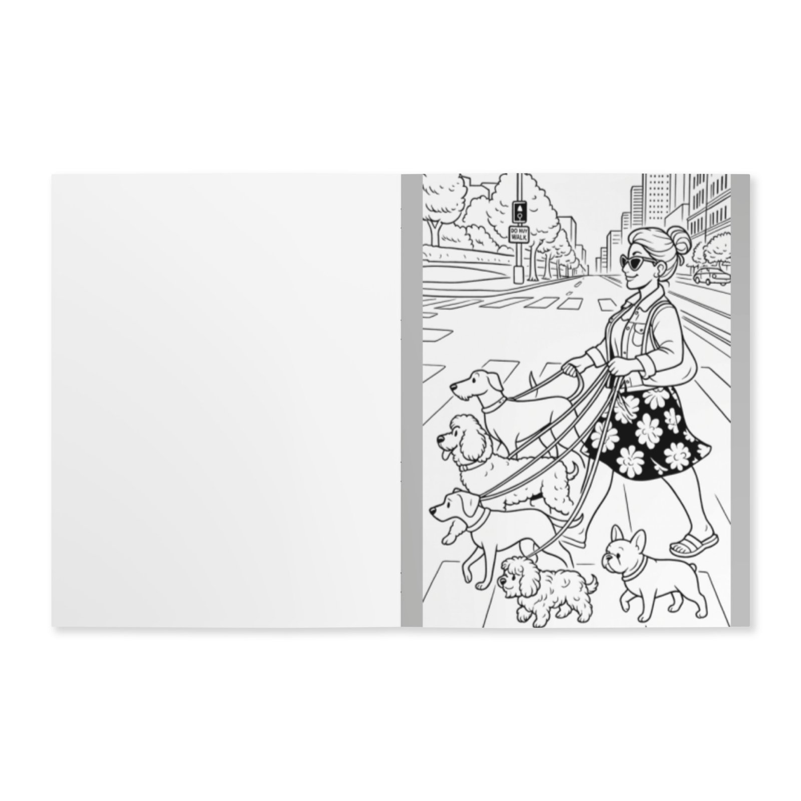 'Yoga' The Giant Schnauzer Coloring Book - Image 2
