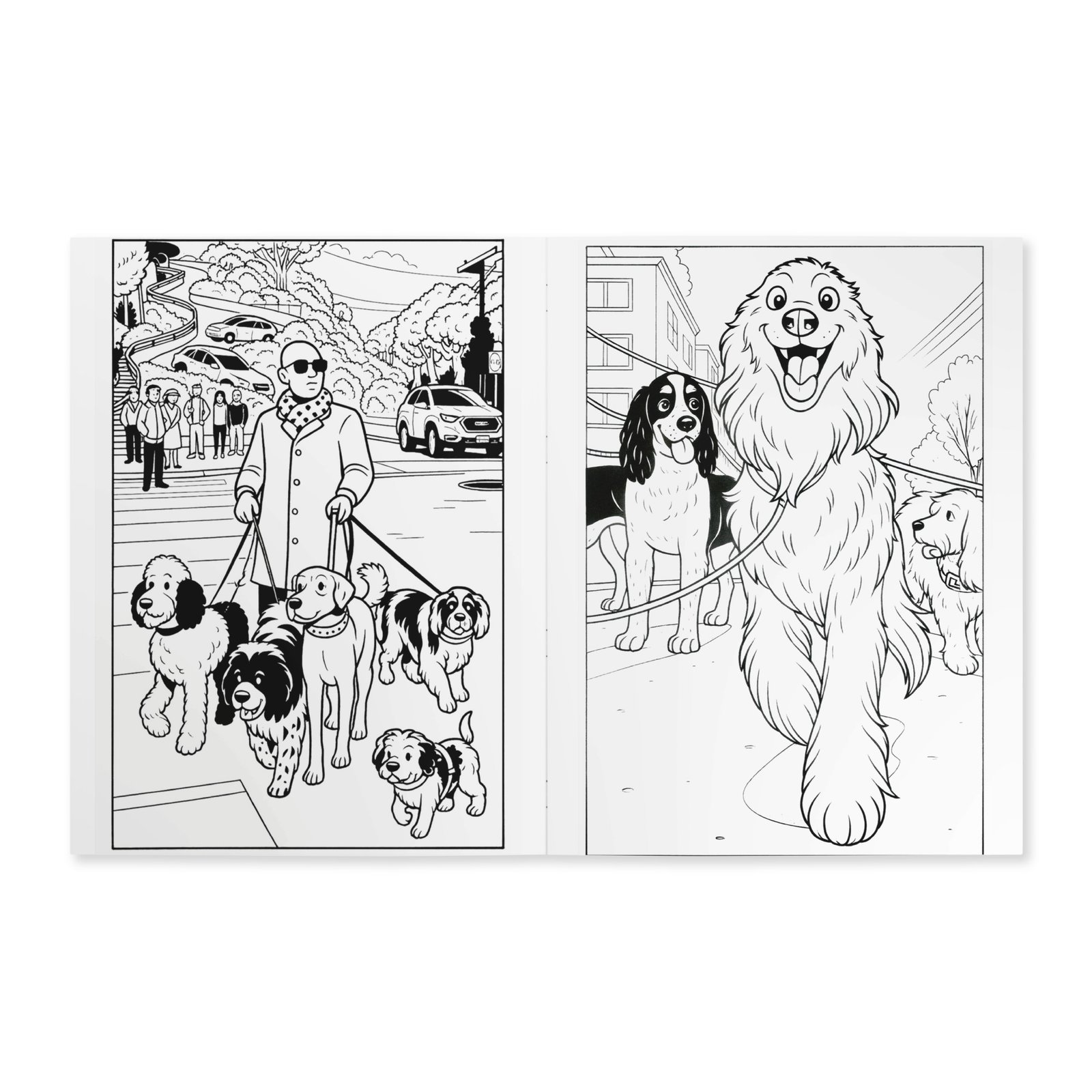 'Yoga' The Giant Schnauzer Coloring Book - Image 4